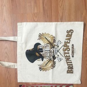 Britney spears tote bag circus tour